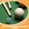 thumbnail image 3 of LITINKIMI 24Pcs Green Pool Cue Chalk for Billiard Table Accessories with Smooth Even Coating, 3 of 6