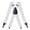 White, variant on Lovskoo Classic Mens Suspenders with 4 Clips 1.4 Inch Elastic Webbing X Back Design Adjustable for A Perfect Fit Every Time
