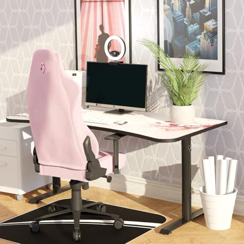 Arozzi Arena Gaming Desk Mat, Full Surface Custom Desk Pad, Interchangeable, Water Resistant & Washable Computer Desk Mouse Pad with Stitched Edges (D049)
