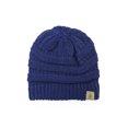 thumbnail image 2 of Basico Unisex Adult Warm Chunky Soft Stretch Cable Knit Beanie Cap Hat, 2 of 3