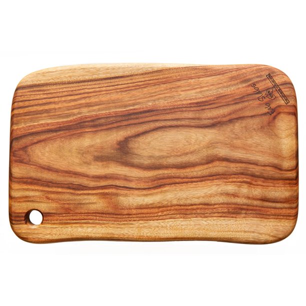 Fab Slabs Natural Wood Camphor Laurel L Anti Bacterial Cutting Board