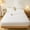 Beige, variant on Waterproof Quilted Ice Silk Mattress Cover Breathable Cooling Summer Bed Protector For Bedroom Guest Room(Purple）