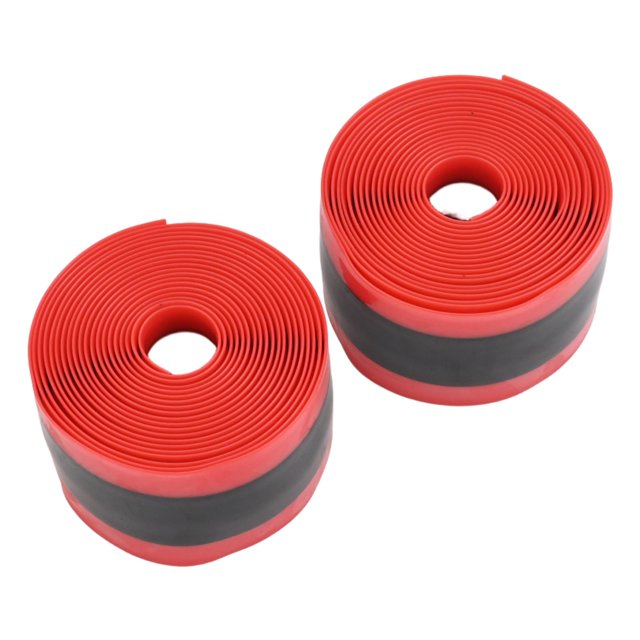 2Pc For Tpu Bike Tire Liner Tire Liner For 700C 26 29” Red 38Mm*1.0*2300Mm