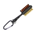 thumbnail image 2 of Cepillo para palos de golf, Accesorios de golf, Diseño ergonómico, Cepillo de limpieza para palos de golf fácil de usar para limpiar ranuras sucias, Negro, 2 of 8