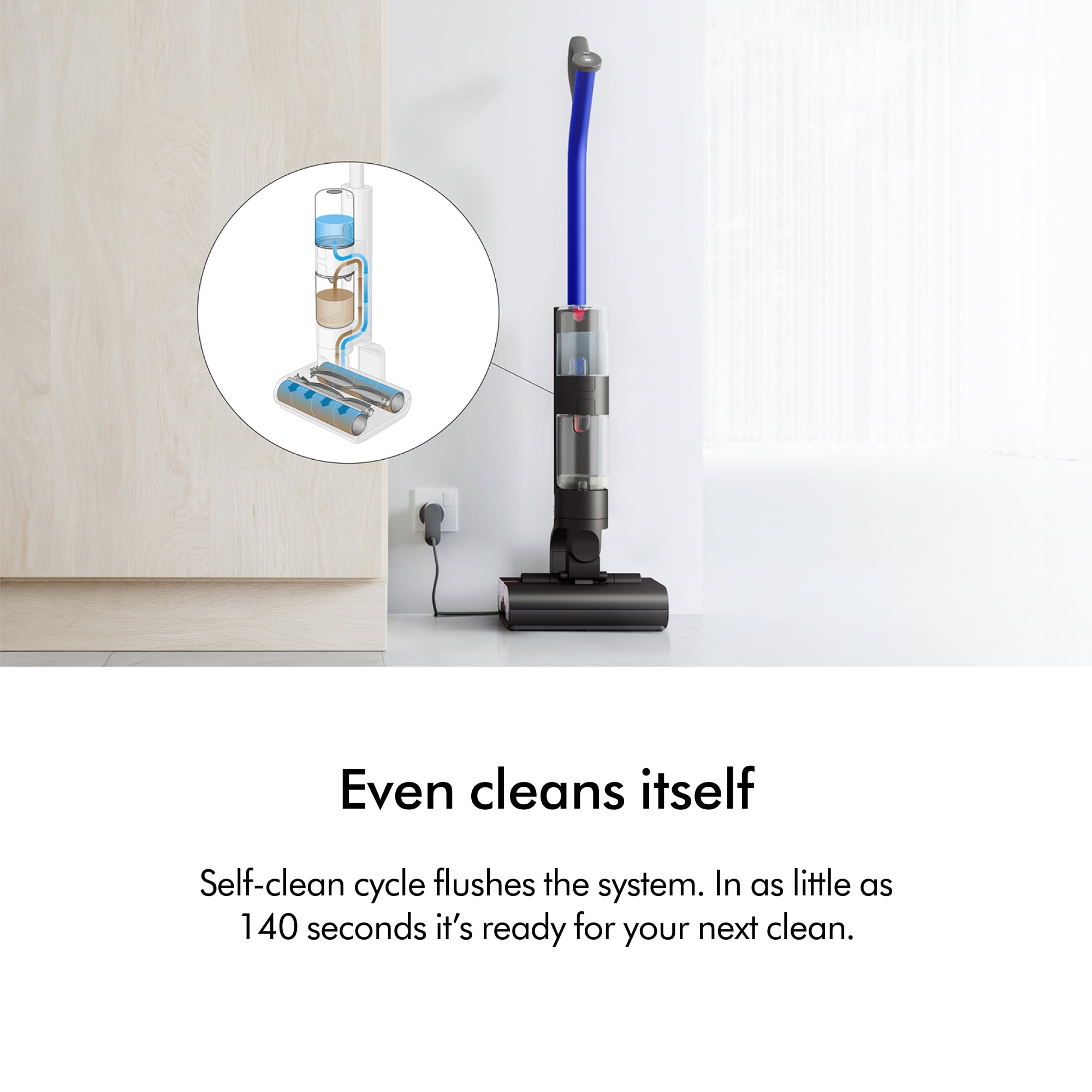 Dyson WashG1™ Wet Cleaner | Matte Black/Ultra Blue | New