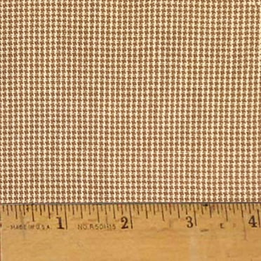JCS Nutmeg Gold Brown Homespun Cotton Fabric - Sold by the Yard