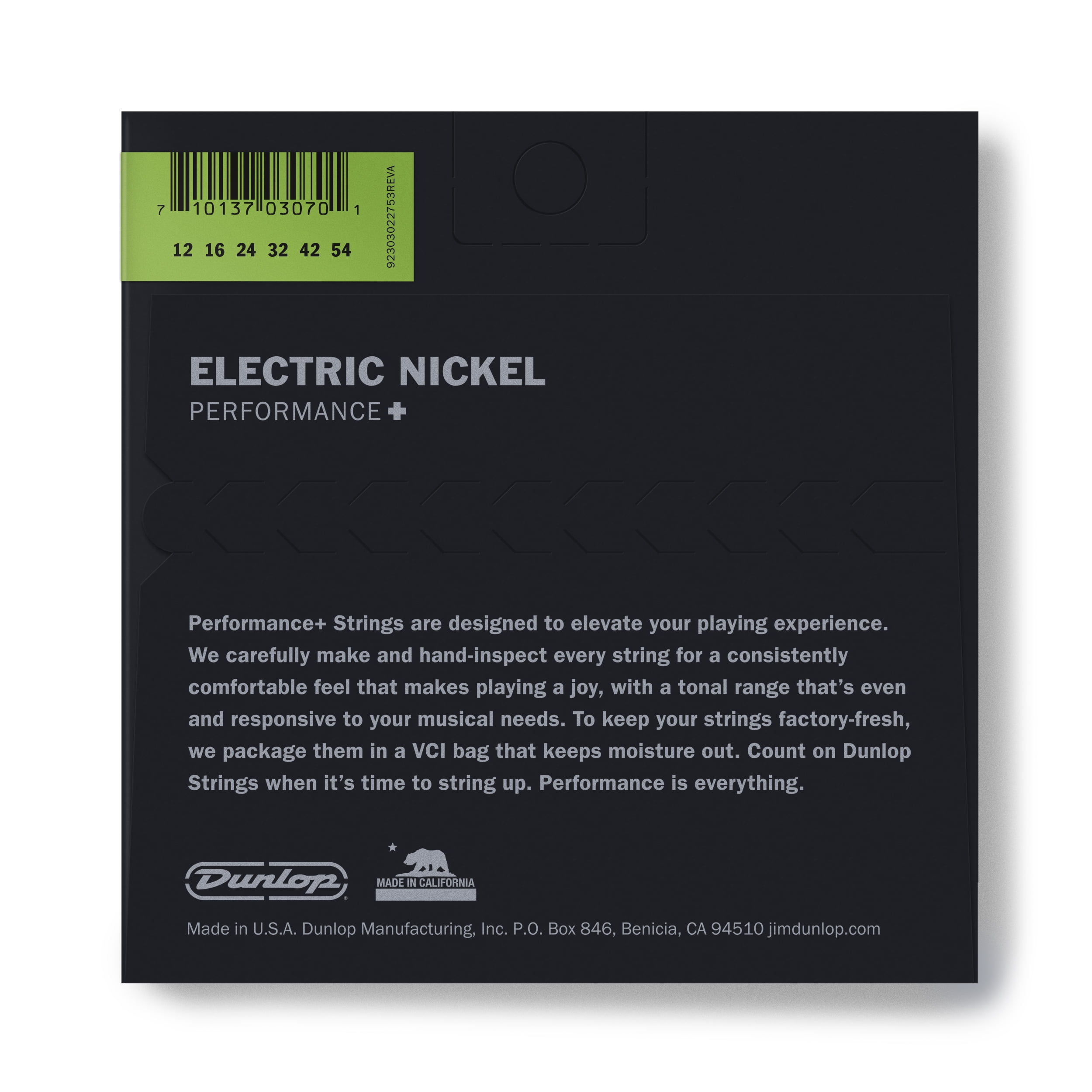 Dunlop Guitar Strings 5-Pack Electric Nickel 12-54