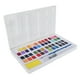 thumbnail image 3 of Professional Watercolor Paint Set Portable Watercolor Pigment with Pen Sponge (Plastic Box)48 Colors, 3 of 5