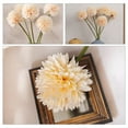 thumbnail image 2 of 4 piezas de flores artificiales de diente de león, flores de diente de león artificiales, relleno de jarrón para decoración del hogar, 2 of 7