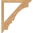 thumbnail image 3 of Ekena Millwork 3 1/2"W x 44"D x 48"H Balboa Slat Smooth Bracket, Western Red Cedar, 3 of 4