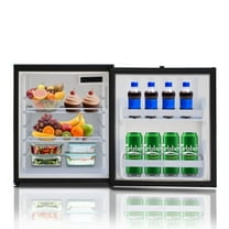 Smad 2.1 Cu ft 12/24V Compressor Vehicle Car Refrigerator Mini Travel Fridge Silent