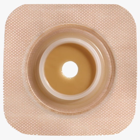 Convatec 125263 - Sur-Fit Natura Stomahesive Flexible 4'' x 4'' Wafer Tan, 1.5'', 10/bx