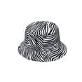 thumbnail image 7 of Daisy Rose Bucket Hat - Unisex Packable Summer Travel Beach Sun Hat - Zebra, 7 of 7