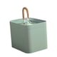 thumbnail image 2 of Fuente de agua para gatos de 1,5 l, dispensador de agua silencioso USB para interiores, bebedero automático verde, 2 of 6