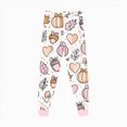 thumbnail image 5 of NOLDARES Toddler Girls Halloween Funny Prints Pajamas Pjs for Girl Jammies Little Kids Sleepwear Clothes Sets, 5 of 8