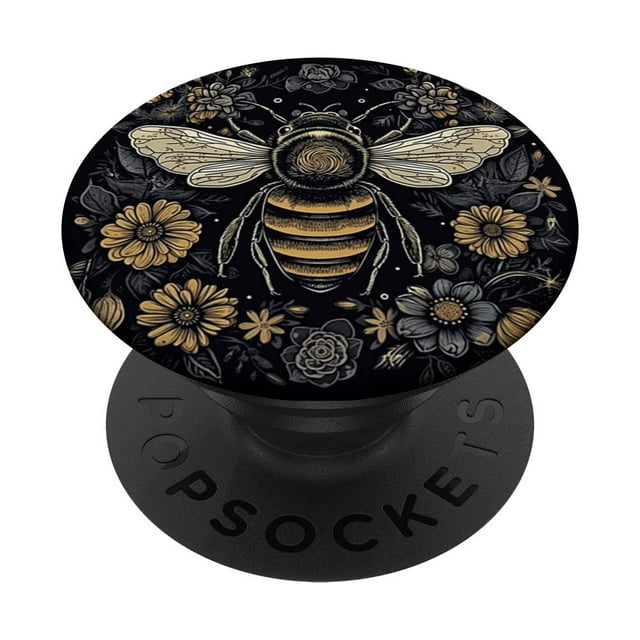 PopSockets, adhesivo PopGrip, diseño bohemio de flores de abeja
