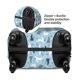 thumbnail image 2 of Balery Black White Gray Rabbit Funda de equipaje, fundas para maletas, elástica, lavable, protector de maletas, compatible con maletas de 18 a 32 pulgadas-Medium, 2 of 7