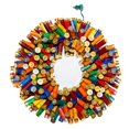 thumbnail image 2 of Novelty Lights 16" Multicolor LED Shotgun Shell Wreath 150 Light, 2 of 5