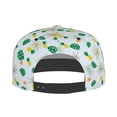 thumbnail image 4 of Haiem Pineapple Classic Snapback Cap Flat Bill Hat Baseball Cap Adjustable Size Cotton Dad Hat, 4 of 9