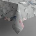 thumbnail image 5 of Pioneer Flower Floral Print Pattern Square Tablecloth,Waterproof Square Table Cover,Wipeable Spillproof Washable Table Cover for Home Kitchen Party Decor 42"X42"(107x107cm), 5 of 6