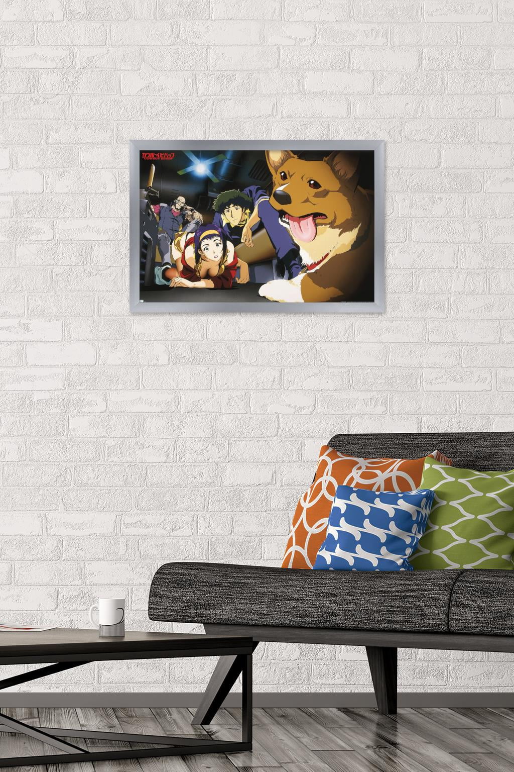 Cowboy Bebop - Group Wall Poster, 14.725" x 22.375", Framed