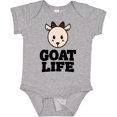 thumbnail image 3 of Inktastic Goat Life Boys or Girls Baby Bodysuit, 3 of 5