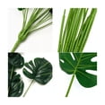 thumbnail image 2 of Plantas De Palma Artificial Hojas Tortuga Sintética 18piezas, 2 of 4