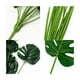 thumbnail image 2 of Plantas De Palma Artificial Hojas Tortuga Sintética 18piezas, 2 of 4