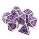 thumbnail image 1 of Dados Poliédricos de Metal Sunnimix 7 Piezas D&D Pathfinder RPG Game, 1 of 8