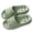 Green, variant on Women's Slippers for Home and Spa - Comfortable Soft Pool Slides for Women and Men Massage Shower Slippers Easy On Indoor Outdoor Comfort
