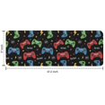 thumbnail image 7 of Colorful Controllers Games Black Pattern Kitchen Rug Mat,Kitchen Runner Rugs Non Skid Washable,Decorative Kitchen Floor Mats for Kitchen,Sink,Laundry,17"x47.2", 7 of 7