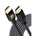 thumbnail image 1 of Cable HDMI PowerBear 4K de 30 pies de alta velocidad con conectores dorados, 1 of 7