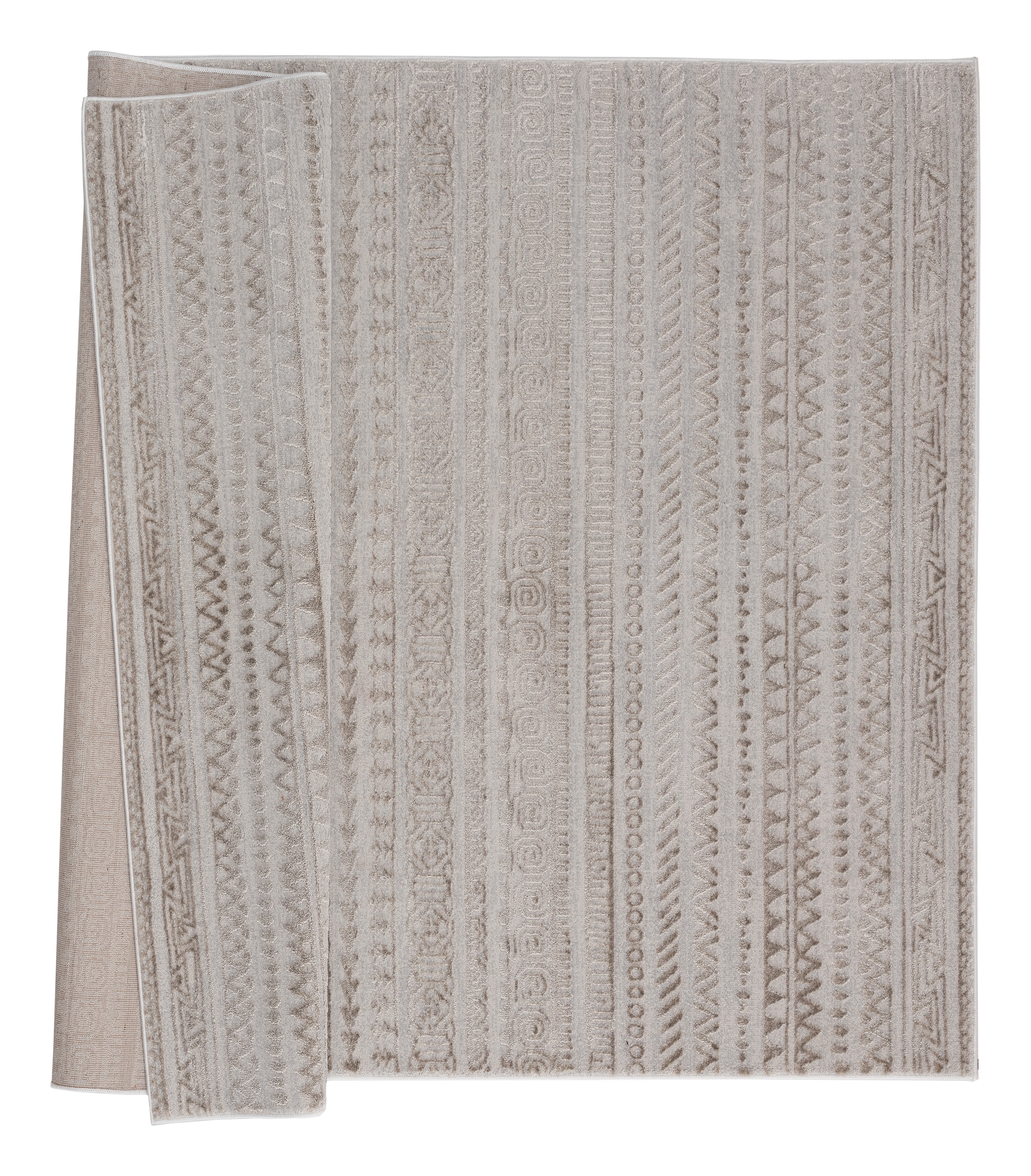 United Weavers Rasbora Venustus Bohemian Geometric Area Rug, Wheat, 7'10" x 10'6"