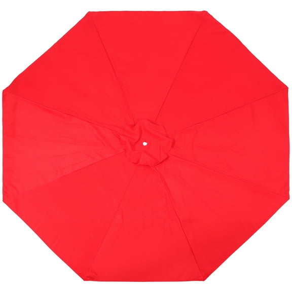 ELAYARD Red Replacement Canopy for Patio Umbrella Versatile Fit with Easy Setup and Stylish Design