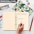 thumbnail image 5 of Wirebound Notebook Hardcover Spiral Notebooks Colorful Turtles and Birds Pattern, 60 Pages, 80 GSM, 5.7 x 8.3in, 5 of 7