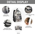 thumbnail image 4 of JIALIOU 14" Laptop Backpack Waterproof Airline Approved Stylish Casual Daypack for Travel Business College Work, Castles Float in Air, 4 of 8