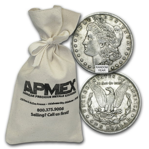 U.S. Mint 18781904 Silver Dollars 100Coin Bag XF