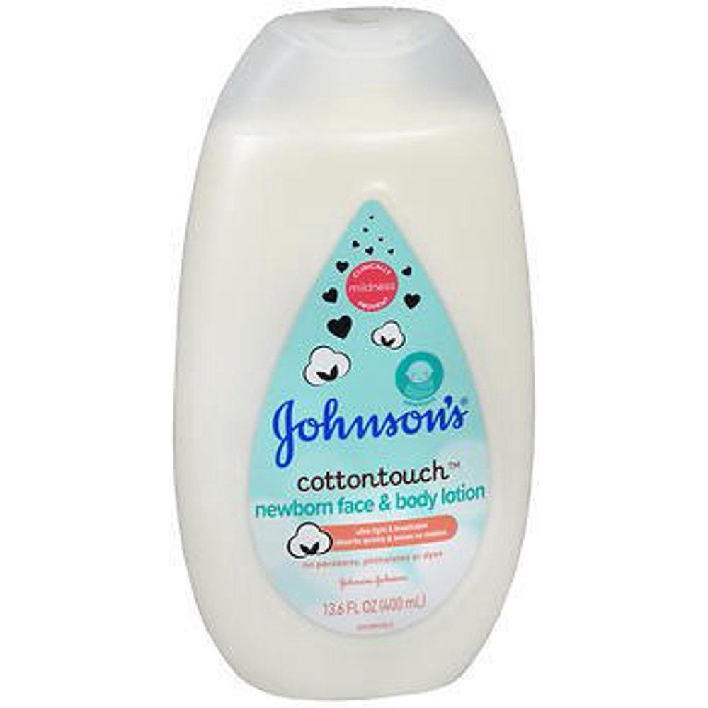 JOHNSONS Cotton Touch Newborn Baby Face & Body Lotion (Pack of 6