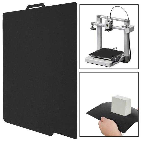 PEI Build Plate for X1/X1C/X1E/P1P/P1S/A1 Double Side Textured PEI Sheet PEI Spring Steel Build Plate Magnetic Build Plate 3D Printer Bed Platform for 3D Printer