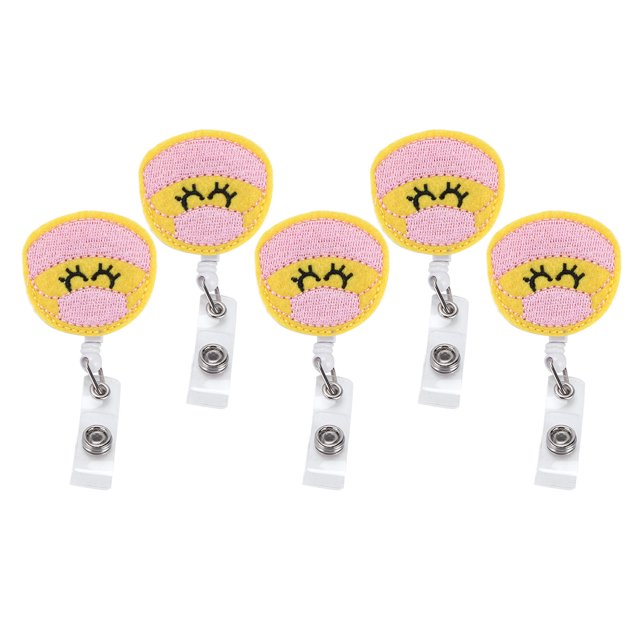 Clip De Insignia, Clip De Insignia Estirable Usable Para Estudiantes Para Enfermeras Para Maestros ANGGREK JC1216