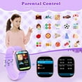 thumbnail image 5 of TOPCHANCES Kids Smart Watches, Touch Screen Smartwatch for  Boys Girls with 2-way Call, Dual Cameras, 31 Games, Music Player, Video, Educational Toys Gifts, Purple, 5 of 8