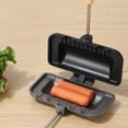 thumbnail image 4 of OULII Breakfast Frying Pan Non Stick Black Kitchen Sandwich Maker 1Pack, 4 of 8