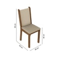 thumbnail image 3 of Kit 6 Sillas de Comedor 4291 Madesa MCS Beige, 3 of 5