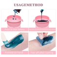 thumbnail image 4 of Portable Silicone Warmer for Wax Foldable Wax Heater Hair Removal Wax Machine Body Epilator Paraffin for Travel EU Plug, 4 of 5