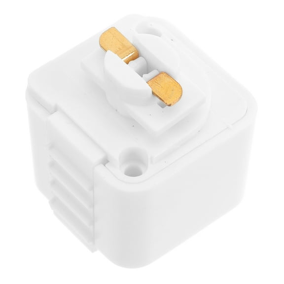 FUTUREORYY 1Set Track Lighting Rail Connector White Led Track Light Socket Adapter For Home Lighting