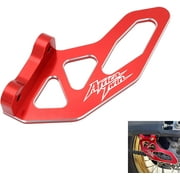 AnXin Motorcycle Rear Lower Chain Guard Cover Protector CNC for CRF1000L Africa Twin 2016 2017 2018 2019 - Red