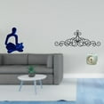 thumbnail image 2 of Escultura Abstracta De Pensador Humano Y Arte Floral De Pared De Metal, Decoración Para Oficina, Bar, Boda, Patio, Interior, Exterior, Porche, Valla, Colección, 2 of 8