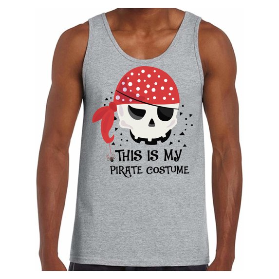 Awkward Styles Halloween Sleeveless Shirt Pirate Tank Top for Men