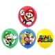 thumbnail image 1 of Suministros de decoración para fiestas temáticas de Mario, vajilla desechable, bandeja de papel, vaso de papel, bandera, globo, traje de cumpleaños | | Globos nuevos, 16 piezas, 1 of 5