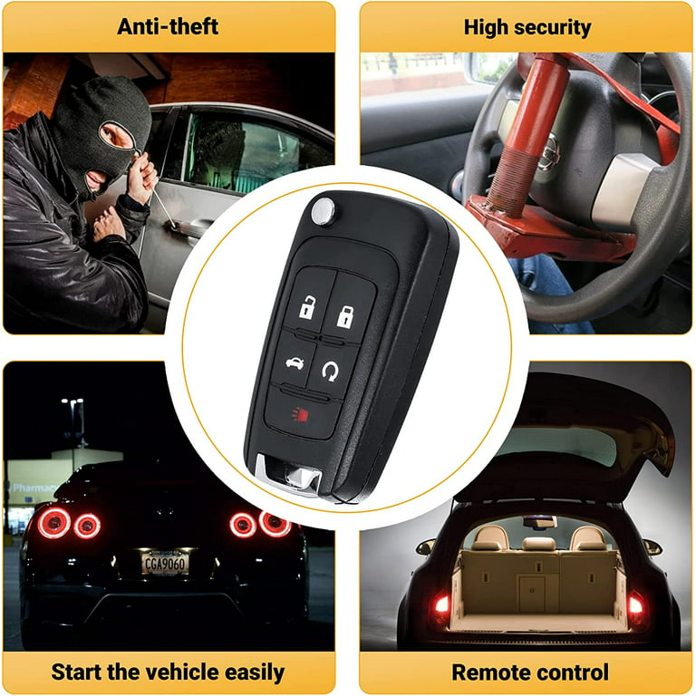 Chevrolet SONIC Impala EQUINOX Buick -  Motokey Online-Shop – Schlüssel,  Fernbedienungen, Zubehör, Schlösser